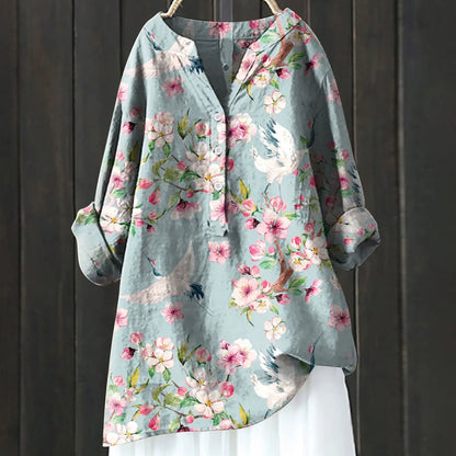 Blusa leggera con taglio elegante I Ideale per la primavera e l'estate