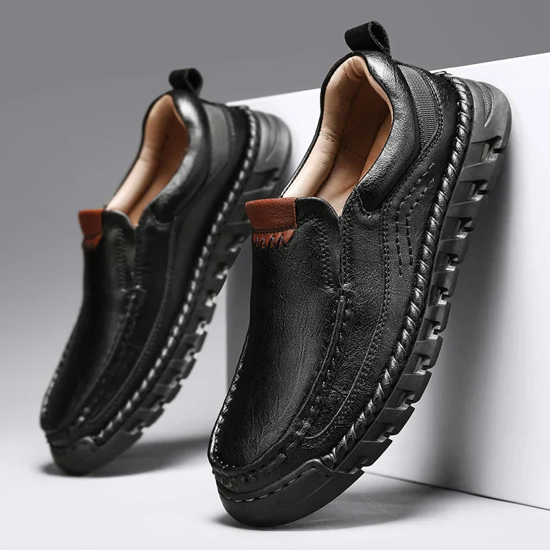 Scarpe Slip-On da Uomo con Soletta Imbottita e Suola Flessibile