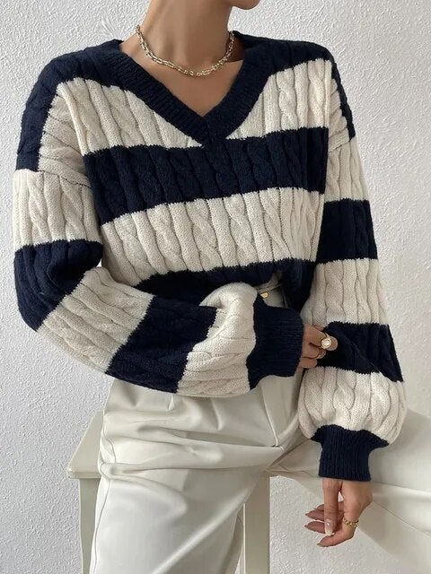 Maglione da Donna con Vestibilità Comoda e Texture Morbida