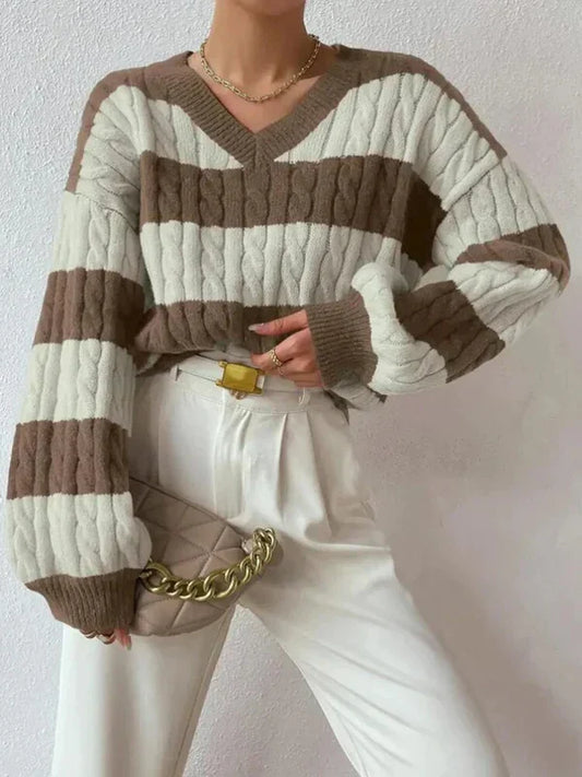 Maglione da Donna con Vestibilità Comoda e Texture Morbida