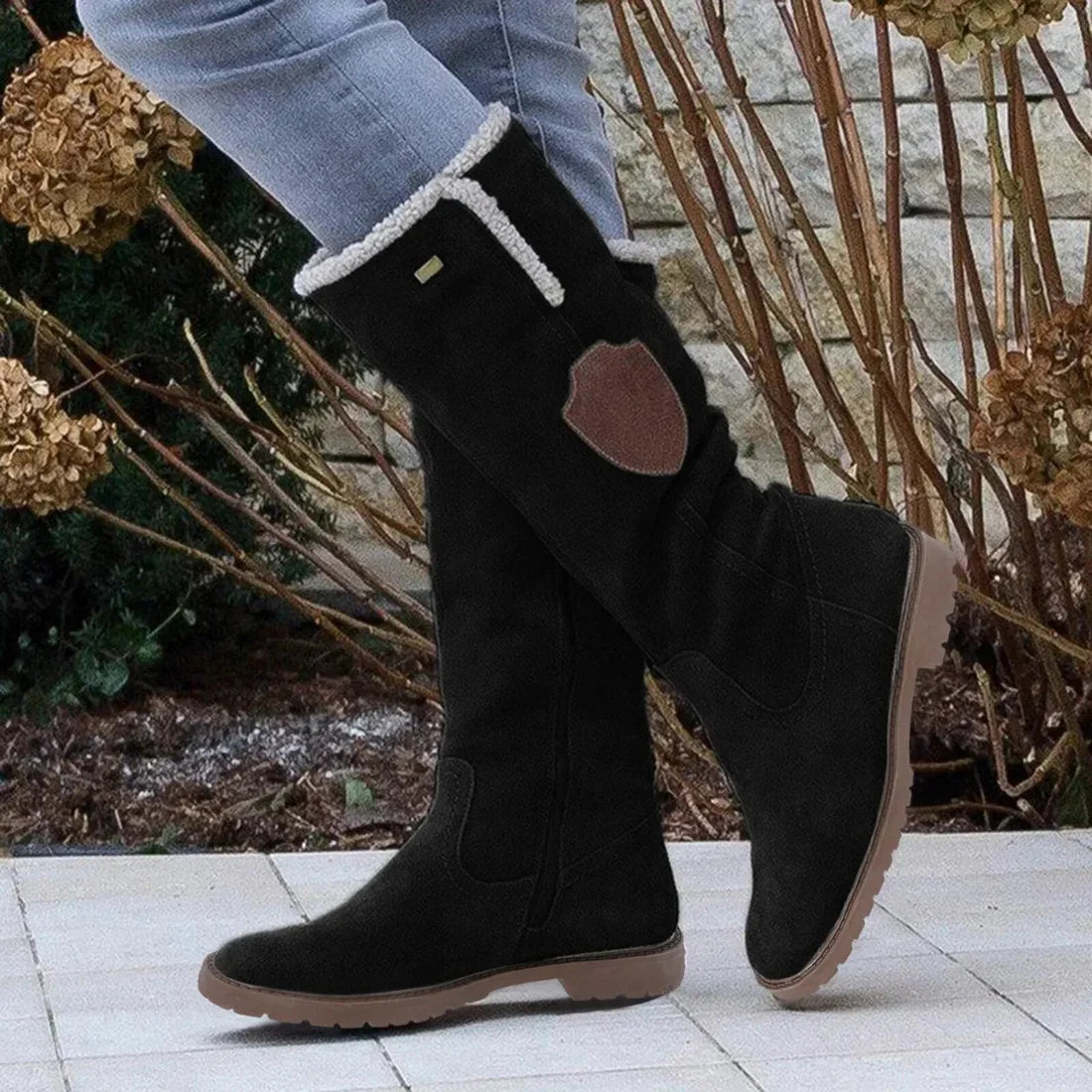 Stivali caldi e alla moda per le giornate fredde
