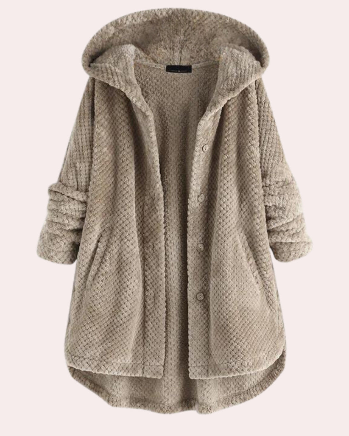 Cappotto Invernale da Donna con Cappuccio, Lunghezza Lunga e Resistente all’Acqua