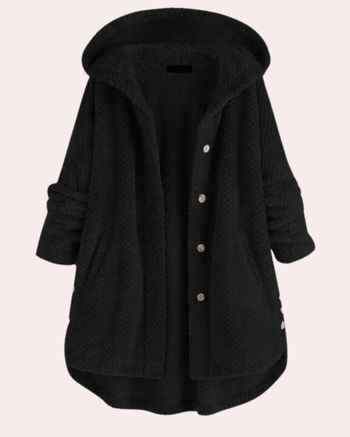 Cappotto Invernale da Donna con Cappuccio, Lunghezza Lunga e Resistente all’Acqua