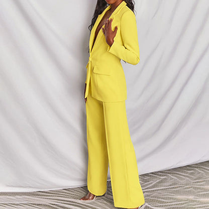 Completo da donna con blazer e pantaloni | Ideale per la primavera e l'autunno