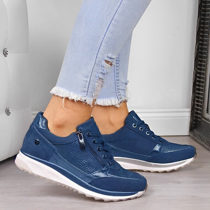 Sneakers con Zip e Suola Ammortizzata I Ideali per Tutte le Stagioni