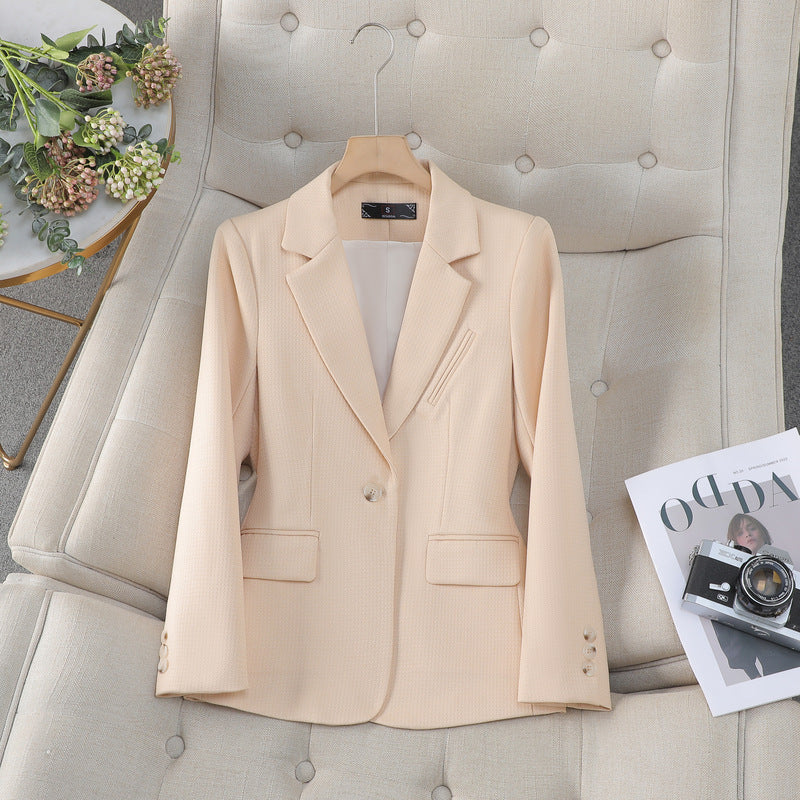 Blazer da donna aderente con maniche lunghe e tasche | Ideale per autunno e inverno