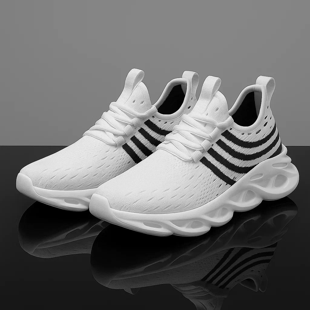 Men's Sports Shoes in Breathable Mesh with StickTread Sole