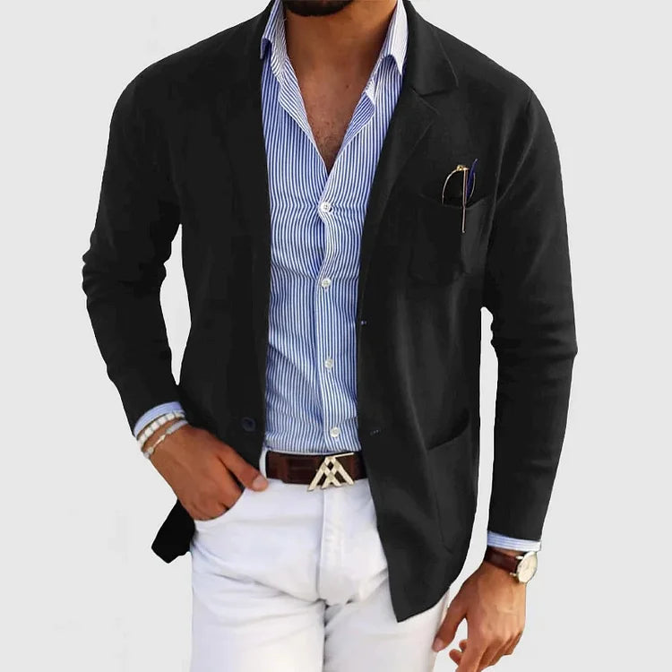 Blazer Classico Monopetto da Uomo | Ideale per Autunno e Inverno