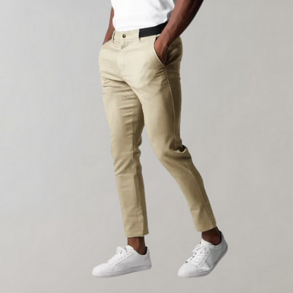 Jason - Pantaloni chino casual ed elastici formali