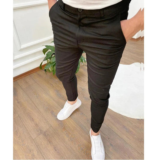 Finn – Pantaloni casual classici in stile formale