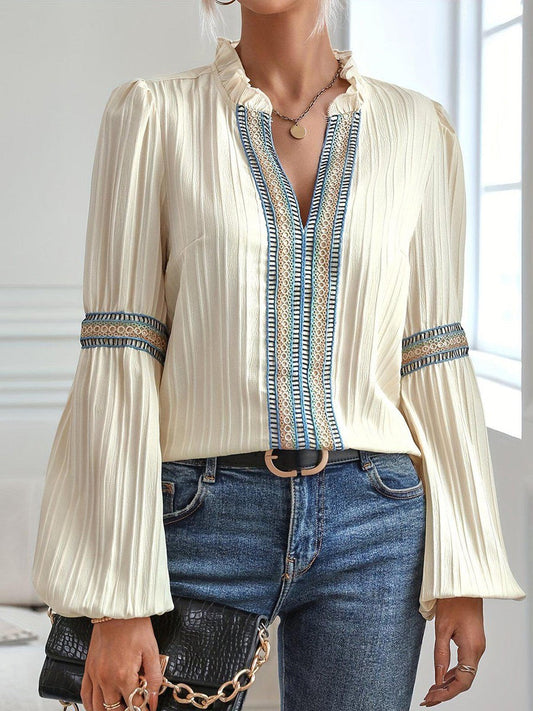 Fleur - Top in Stile Vintage Chic