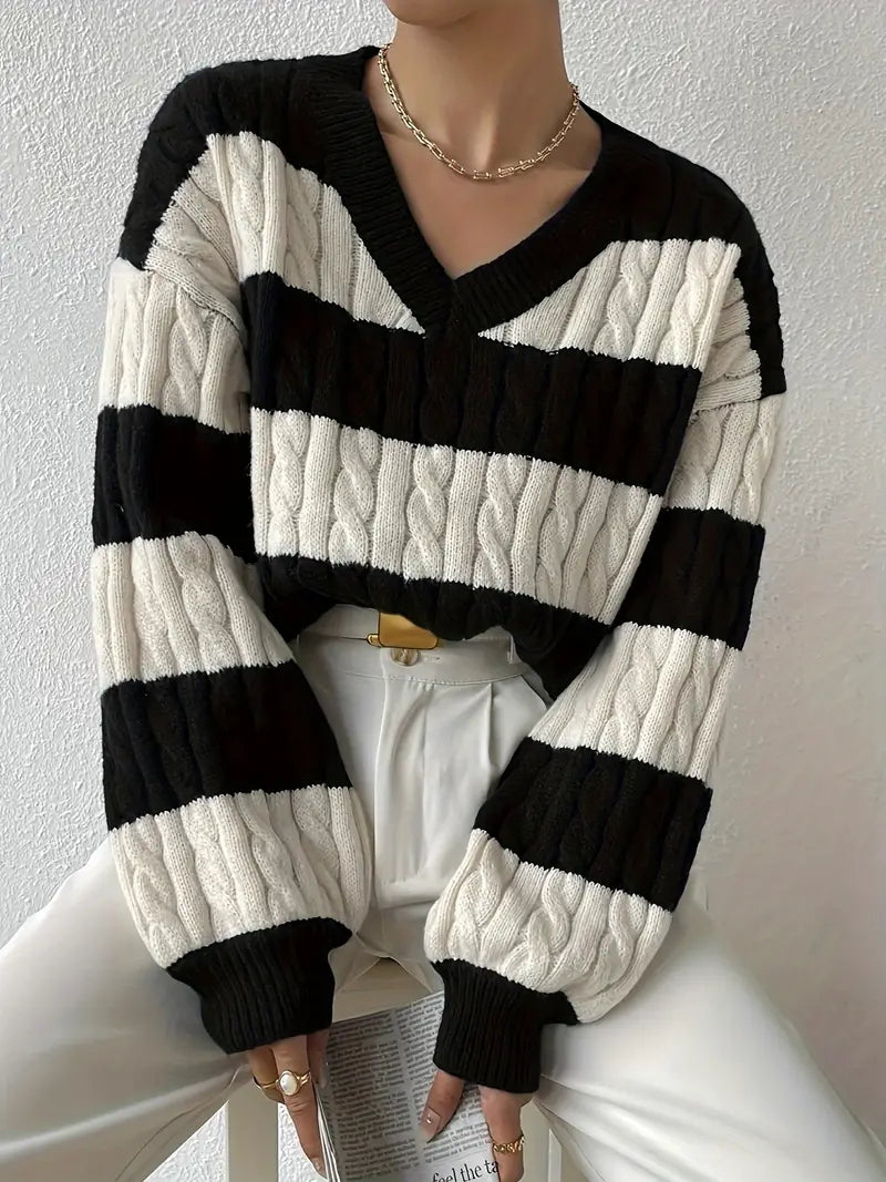 Maglione da Donna con Vestibilità Comoda e Texture Morbida