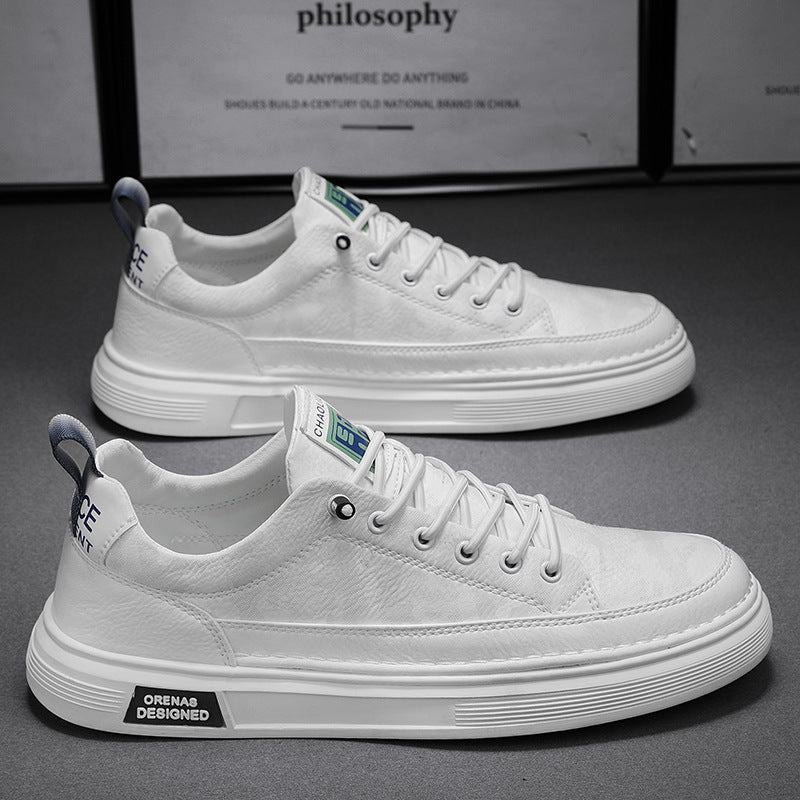 Men's Slip-On Sneakers with Low Upper and Injection Molded Sole