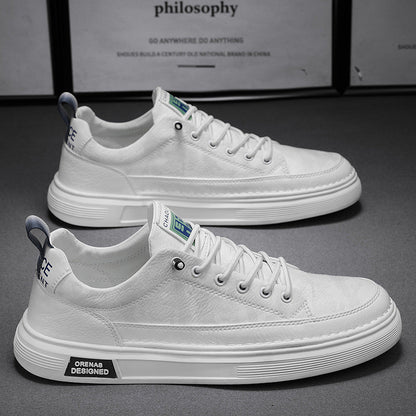 Men's Slip-On Sneakers with Low Upper and Injection Molded Sole