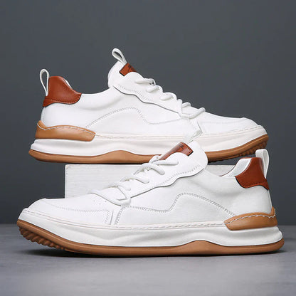 Sneakers da Uomo con Soletta Imbottita, Colletto Imbottito e Suola in Gomma