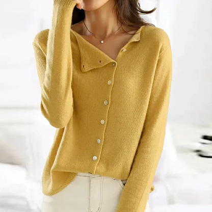 Cardigan Elegante in Cashmere di Alta Qualità Ideale per Ogni Stagione