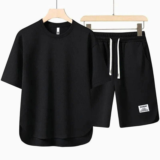 Set due pezzi con shorts e camicia ideale per l'estate