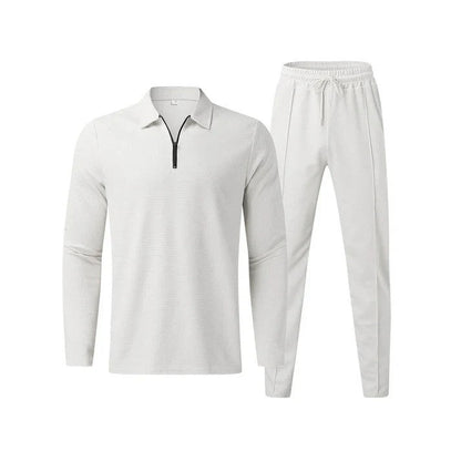 Set da uomo con maglia e pantaloni coordinati ideale per la primavera