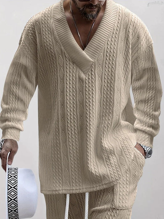 Set in maglia leggera con vestibilità comoda ideale per l’estate