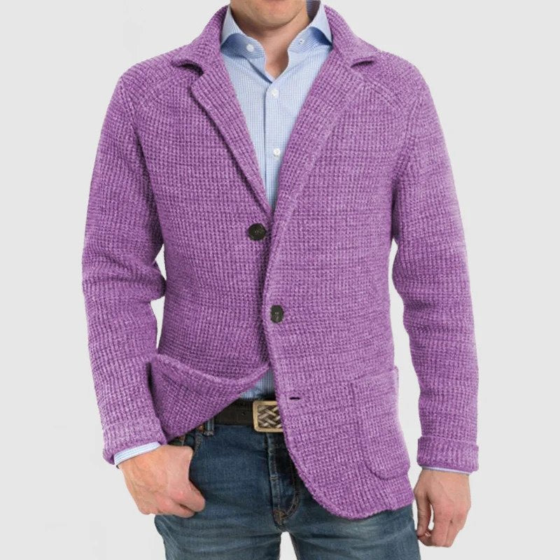 Giacca da uomo con maniche lunghe e tasche con patta | Ideale per autunno e inverno
