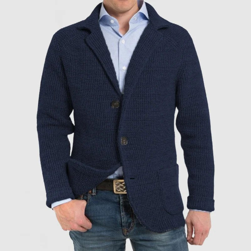 Giacca da uomo con maniche lunghe e tasche con patta | Ideale per autunno e inverno