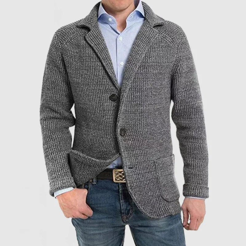 Giacca da uomo con maniche lunghe e tasche con patta | Ideale per autunno e inverno
