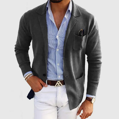 Blazer Classico Monopetto da Uomo | Ideale per Autunno e Inverno