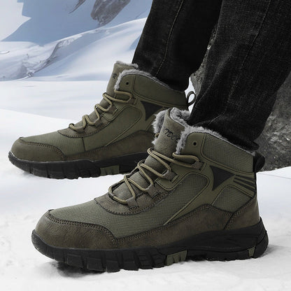 Stivali invernali alti da uomo impermeabili con isolamento | Ideali per l'inverno