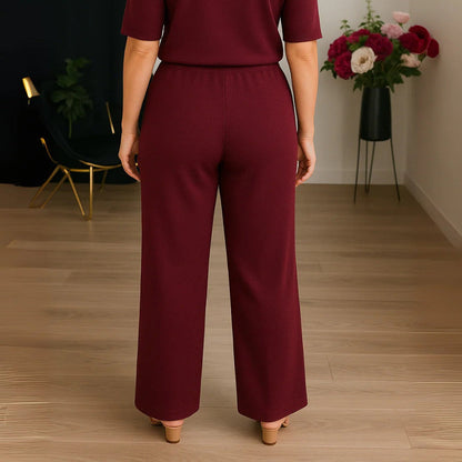 Komplet dame tre dele cardigan, top og bukser