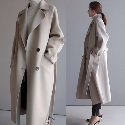 Classico Cappotto in Lana con Comfort Morbido