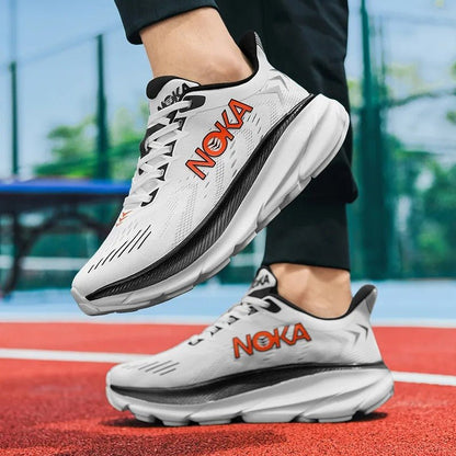 Scarpe da Corsa Leggere da Uomo con Tomaia Traspirante e Suola Antiscivolo