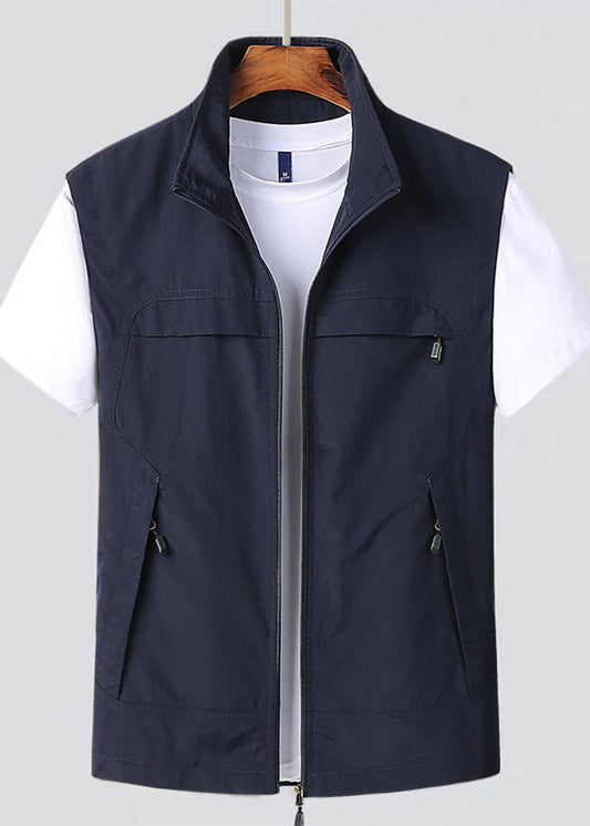 Cardigan Leggero Uomo a Maniche Corte con Asciugatura Rapida | Ideale per l'Estate